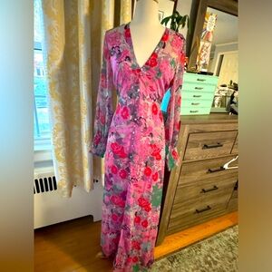 Floral maxi dress